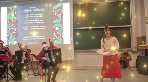 Photo du concert Chant de noel slaves Accord musical Universite de strasbourg cours langue slave